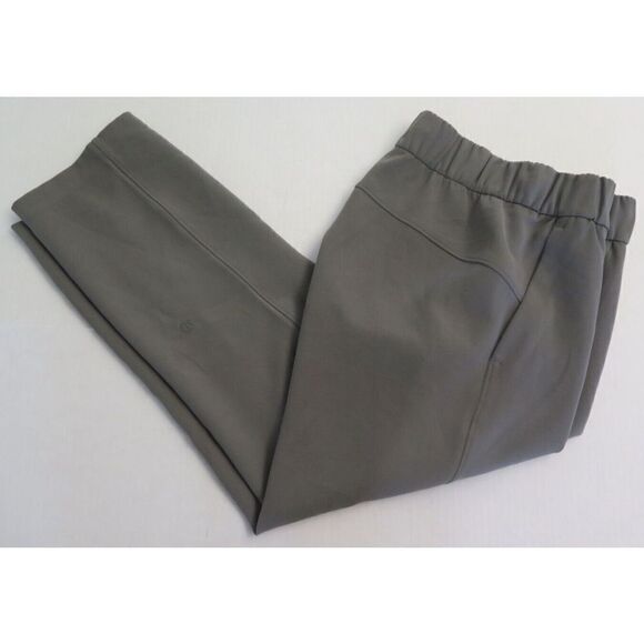 Lululemon Lw6avms 0219 Women's Sz 2 Green On The Fly Crop 23" Woven Pants - Picture 6 of 9